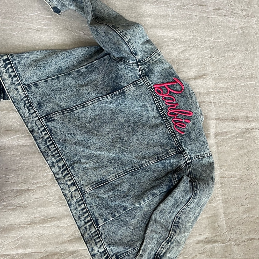 Acid washed girls Jean jacket